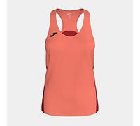 Joma Débardeur R-Winner T-Shirt, Orange Fluo-Noir, XL Femme