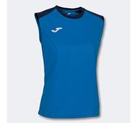 Joma Eco Championship Débardeur pour Femme T-Shirt, Bleu Marine/Bleu Roi