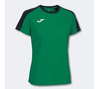 Joma Eco Championship T-Shirt à Manches Courtes pour Femme, Vert/Noir