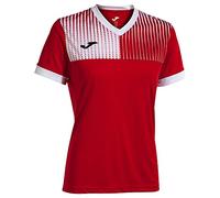 Joma Eco Supernova T-Shirt, Rouge, Blanc, S Femme