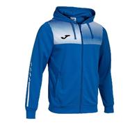 Joma Eco Supernova Veste à Capuche, Bleu Roi/Blanc (Royal White), 4-5 años Homme