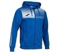 Joma Eco Supernova Veste à Capuche, Bleu Roi/Blanc (Royal White), XXL Homme