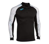 Joma Élite IX Sweat-Shirt, Noir et Blanc, L Homme