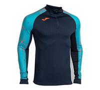 Sweatshirt Joma Elite IX Half Zip bleu orange - XS