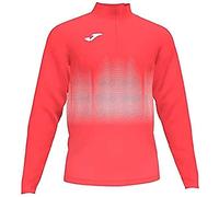 Joma Elite Sweat-Shirt de Running pour Enfant, Fille, Sweat de Course., 101541.040, Corail Fluo, XXS