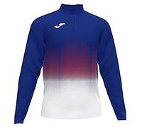 Joma Elite Sweat-Shirt de Running pour Enfant, Fille, Sweat de Course., 101541.722, Bleu Roi/Blanc, XXXXS-XXXS