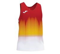 Joma Elite VII T-Shirt de Course sans Manches pour Homme XXL Rouge/Blanc