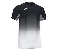 Joma Elite VII T-Shirt de Running à Manches Courtes pour Enfant, Fille, 101519.102, Noir/Blanc, XXXXS-XXXS