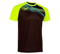Joma Elite X T-Shirt, Noir/Jaune Fluo, XL Homme