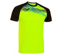 T-shirt Joma Elite X manche courte jaune fluo noir - M