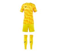 Joma Area Short Sleeve Set Jaune 10 Years Garçon