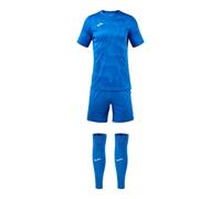 Joma Area Short Sleeve Set Bleu 4 Years Garçon