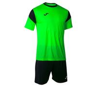 Joma Set Phoenix Vert fluo et noir Homme Taille L