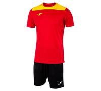 Joma Ensemble maillot et short Phoenix II enfant Rouge/Jaune/Noir 11/12 ans Garçon