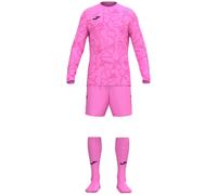 Joma Ensemble gardien Zamora IX – maillot manches longues, short, chaussettes – Rose 2XL Homme