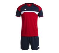 Joma Danubio III Set, Rouge/Marine, Estándar Homme