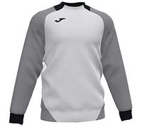 Joma Essential II Sweater Homme, Blanc/Noir, 6XS