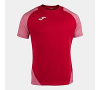 Joma Essential II T-Shirts Equip. M/C Homme, Rouge, Blanc, XXS
