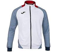 Joma Essential II Veste Homme, Blanc/Marine Foncé, 4XS