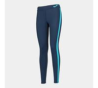 Joma Femme Ascona Collant, Bleu Marine/Turquoise Fluo, L EU