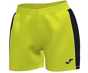 Joma Femme Maxi Shorts, Jaune Fluo/Noir, M EU