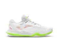 Joma Femme Série Point Lady Basket, Blanco Verde, 37 EU