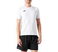 Joma Garçon Academy T-Shirt À Manches Courtes, Blanc, XS EU