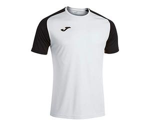 Joma Homme Academy Iv M/C Tricot, Noir Blanc, 7XS EU