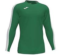 Joma Homme Academy T-Shirt À Manches Longues, Vert/Blanc, S EU
