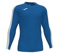 Joma Homme Academy T shirt manches longues, Bleu Roi / Blanc, XL EU
