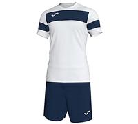 Joma Homme Academy workout and training shirts, Blanc/Bleu Marine, XL EU
