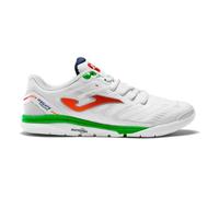 Joma Homme Chaussures de Football en intérieur, Blanc, 44 EU