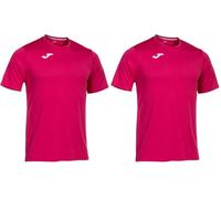 Joma Homme Combi T Shirt, Fuchsia, XXL-3XL EU (Lot de 2)