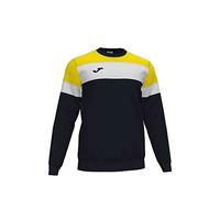 Joma Homme Crew Iv Sweater, Noir/Jaune, XL EU
