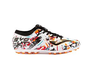 Joma Homme Evolution 2316 Blanc Noir Orange Artificiel Grass Chaussure Bateau, 33 EU