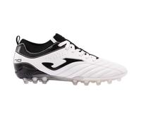 Joma Homme N10 Chaussures de Football, Blanc/Noir, 43 EU