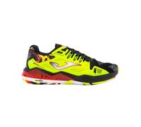 Joma Homme Série Spin Men Basket, Noir/Jaune Fluo, 44 EU