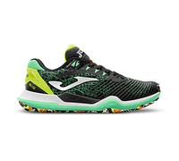 Joma Homme T. Point Men-Tenis Chaussure, Noir/Vert MX, 44.5 EU