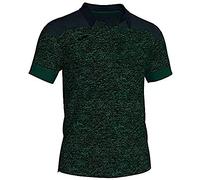 Joma Homme Winner II Polo pour, Vert/Noir, XL EU