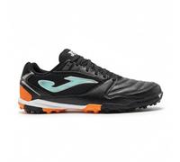 Joma Hommes Chaussures de Football Dribling 25 Turf Code DRIS2601TF Noir, Noir Orange Bleu, 40 EU