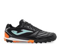 Joma Hommes Chaussures de Football Dribling 25 Turf Code DRIS2601TF Noir, Noir Orange Bleu, 44 EU