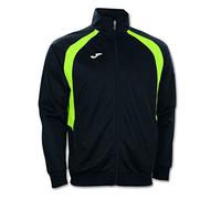 Joma Jacket avec Zip Championnat III Sweat-Shirt Homme, Noir/Vert (117), M