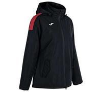 Joma L Anorak Trivor, Noir/Rouge, L Mixte