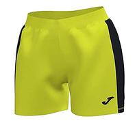 Joma Maxi Shorts Femme, Jaune Fluo/Noir, XL