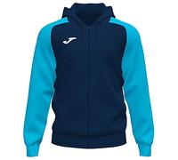 Joma Sweat à capuche Academy IV Navy Turquoise Fluor Regular pour homme