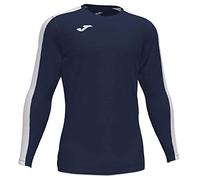 Joma T-shirt manches longues Academy Homme - Bleu marine/Blanc - Taille M (EU)