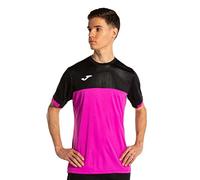 Joma Montréal T-Shirt, Rose Fluo/Noir, 4XS Homme