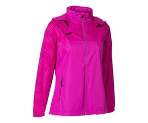 Joma Montreal Veste de Pluie pour Femme, Rose Fluo