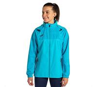 Joma Montreal Veste de Pluie pour Femme, Turquoise Fluo