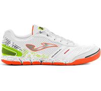 Joma Mundial Leather Indoor Football Trainers Blanc/FluoOrange 10.5 (45) Male